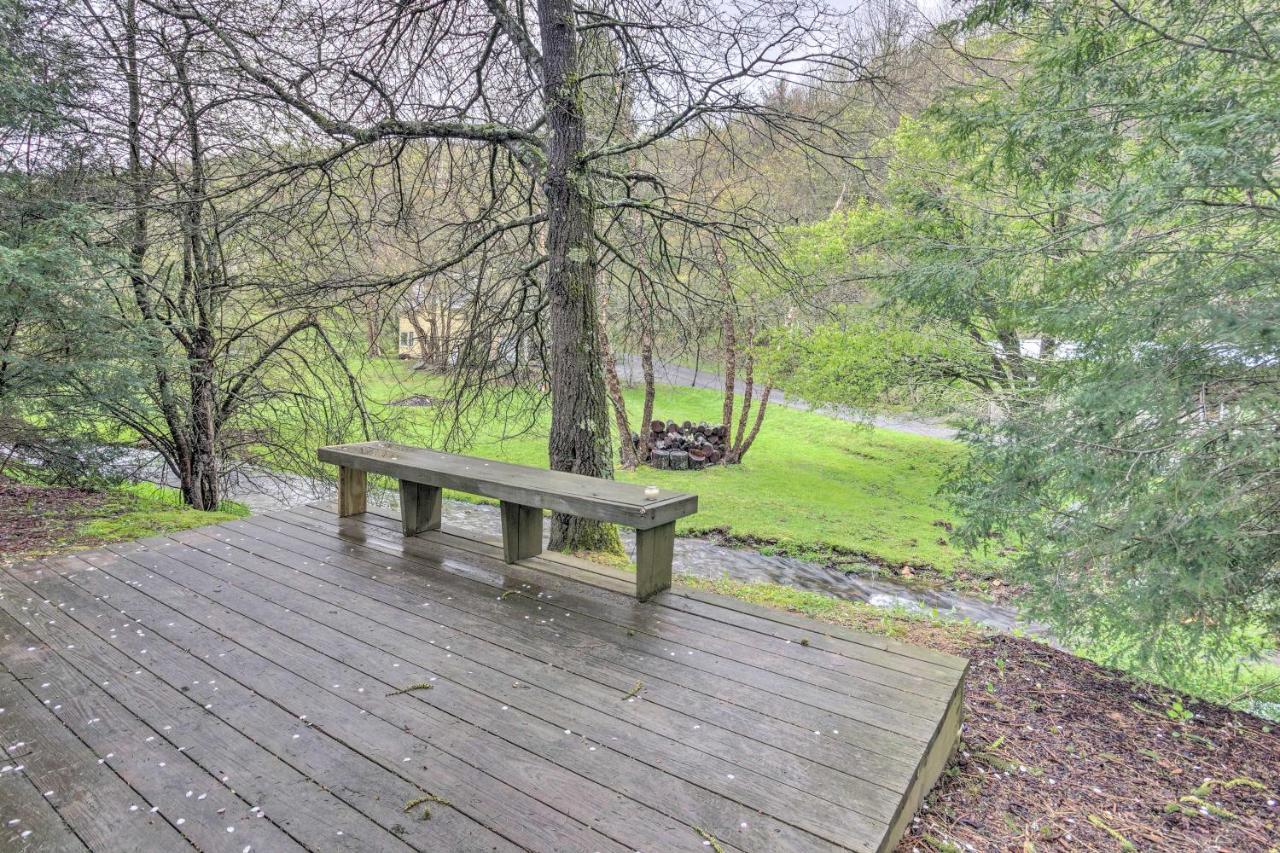 Upscale Rustic Duplex On Stream, Near Blowing Rock Exterior photo